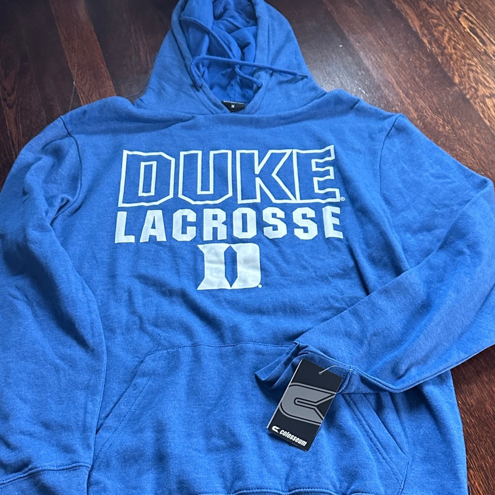 Colosseum Blue Duke Lacrosse Hoodie